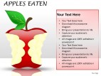 Apples Eaten PowerPoint Presentation Slides