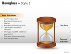 Hourglass Style 1 PowerPoint Presentation Slides