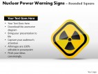 Nuclear Power Warning Signs Square PowerPoint Presentation Slides