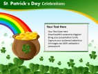 PowerPoint Template Chart Patricks Day Celebrations Ppt Slides
