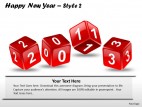 PowerPoint Template Education Happy New Year Ppt Slides