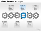 PowerPoint Template Graphic Gears Process Ppt Slides