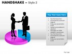 PowerPoint Template Growth Handshake Ppt Slides