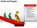 PowerPoint Template Image Goals And Targets Ppt Slides