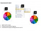 PowerPoint Template Strategy Decagon Puzzle Process Ppt Slides