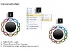 PowerPoint Template Success Circular Chain Process Ppt Slides