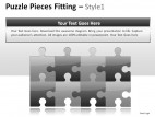 Puzzle Pieces Fitting Style 1 PowerPoint Presentation Slides