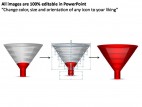 Sales And Marketing Funnel 5 Stages PowerPoint Presentation Slides