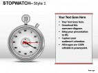 Stopwatch Style 1 PowerPoint Presentation Slides
