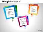 Thoughts Style 2 PowerPoint Presentation Slides