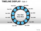 Timeline Display Style 3 PowerPoint Presentation Slides