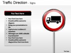 Traffic Direction Signs PowerPoint Presentation Slides