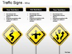 Traffic Signs Misc PowerPoint Presentation Slides