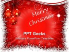 Abstract Christmas Background PowerPoint Templates And PowerPoint Backgrounds 0411