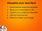 African Children Education PowerPoint Template 1010