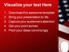 American Baseball Sports PowerPoint Template 1010