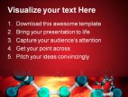 Atom01 Medical PowerPoint Template 0610