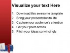 Audience Business PowerPoint Template 0810