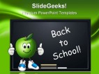 Back To School01 Education PowerPoint Template 0810