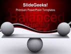 Balance Sports PowerPoint Template 0610