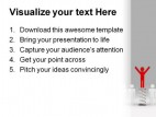 Be Smart And Winner People PowerPoint Background And Template 1210
