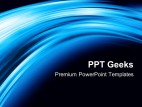 Blue Waves Abstract PowerPoint Templates And PowerPoint Backgrounds 0411