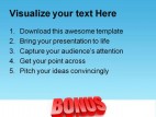 Bonus Business PowerPoint Background And Template 1210