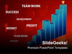 Business Chart Success PowerPoint Background And Template 1210