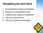 Change Your Attitude Business PowerPoint Template 1110