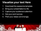 Christmas Invitation Family PowerPoint Background And Template 1210