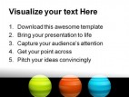 Colors Spheres Shapes PowerPoint Backgrounds And Templates 1210