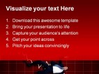 Crisis Business PowerPoint Template 1110