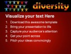 Diversity People PowerPoint Template 0510