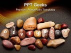 Diversity Stones Nature PowerPoint Templates And PowerPoint Backgrounds 0411