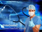 Doctor Medical PowerPoint Template 0910