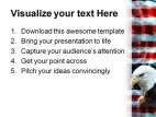 Eagle01 Animal PowerPoint Template 1110