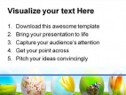 Easter Eggs Nature PowerPoint Template 0610