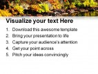 Fall Forest And Lake Shore Nature PowerPoint Templates And PowerPoint Backgrounds 0411