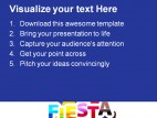 Fiesta Live 2011 Events PowerPoint Templates And PowerPoint Backgrounds 0411