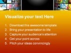 Flat Screen Television Future PowerPoint Template 1110