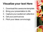 Flowers Beauty PowerPoint Template 1110