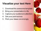 Fruits Refreshing Food PowerPoint Template 0810