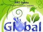 Global Concept Earth PowerPoint Templates And PowerPoint Backgrounds 0411