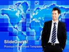 Globalization People PowerPoint Background And Template 1210