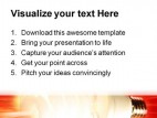 Glowing Bulb Idea Business PowerPoint Template 0810