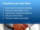 Handshake Business PowerPoint Backgrounds And Templates 1210
