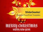 Happy New Year Holidays PowerPoint Template 1010