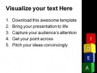 Idea Blocks Business PowerPoint Backgrounds And Templates 1210