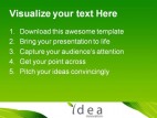 Idea Innovation Future PowerPoint Template 1110
