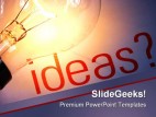 Ideas Business PowerPoint Template 0610